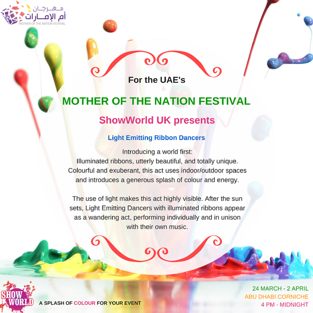 Mother-of-the-nation-festival-showworld-light-emitting-ribbon-dancers